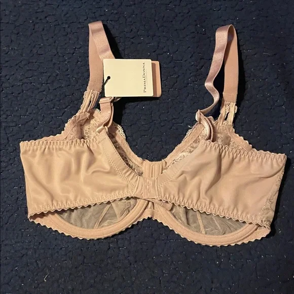 Prima Donna Lace Bra in Blush Pink - Picture 2 of 3